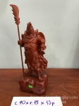 Quan Vân Trường đứng cầm đao (cao 40cm)